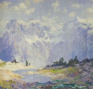 In The High Canadian Rockies by Guy Rose