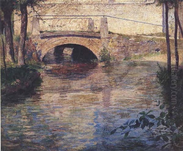 Bridge Over Stream - view 1