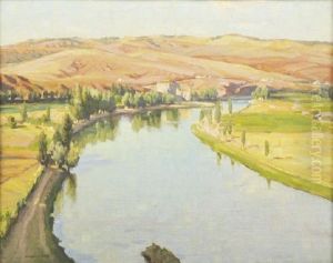 Poplar Lined River
