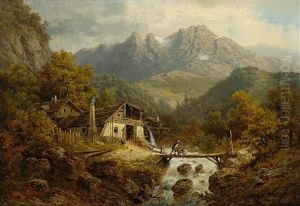 Die Hammerschmiede Bei Lermoos In Tirol