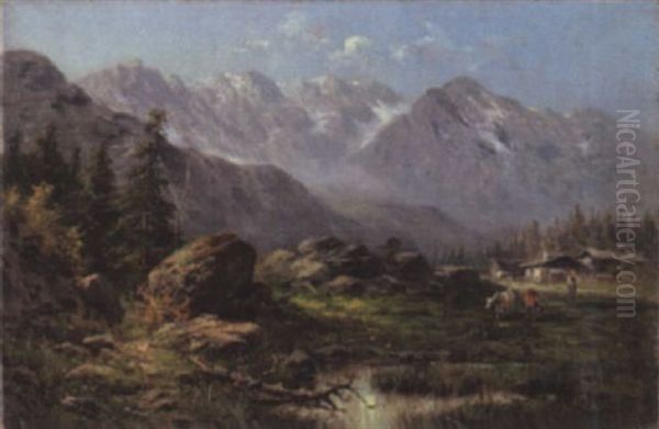 Sommmertag Auf Der Alm - view 1