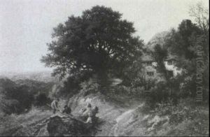 A Rustic See-saw A Rustic See-saw