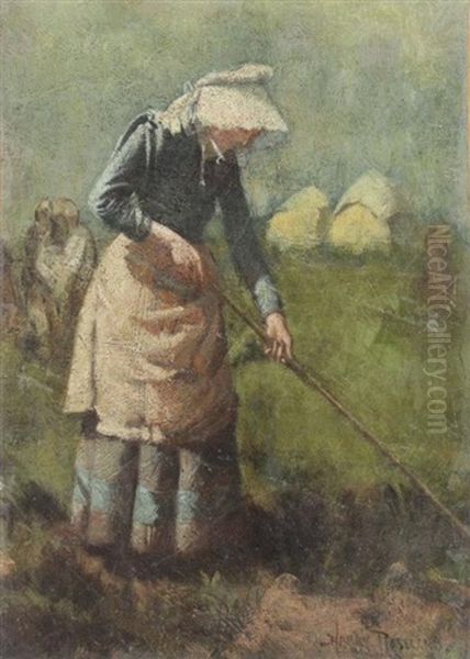 Peapicker In The Field - view 1