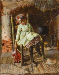 Sleeping Girl by Harry Herman Roseland
