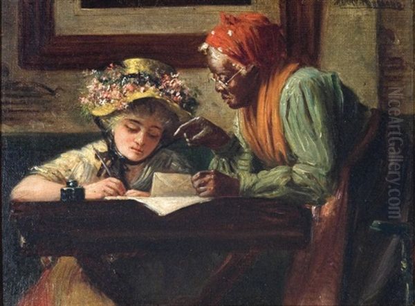The Writing Lesson - view 1