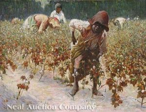 In The Cotton Fields by Harry Herman Roseland