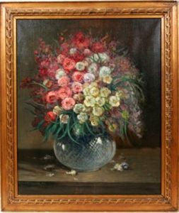 Flowers In A Crystal Vase