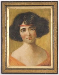 Portrait Of A Gypsy Girl
