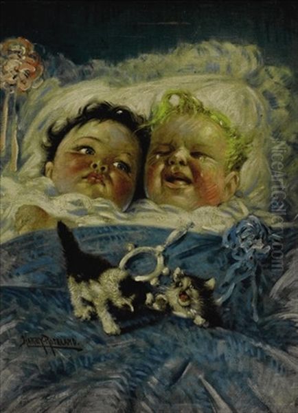 Sunshine And Rain: Two Babies - view 1