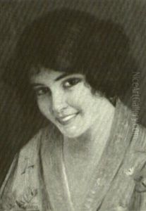 Portrait Of A Young Woman In A Kimono