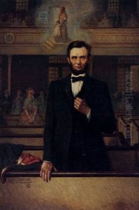 The Thought (lincoln At Plymouth Church, Brooklyn, New York, February 28, 1860)