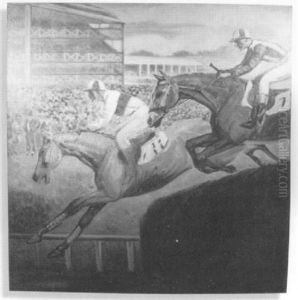 The Steeplechase by Harry Herman Roseland