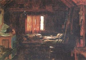 Interior Scene by Harry Herman Roseland