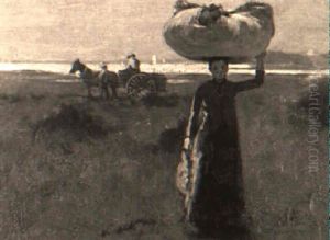 Haying by Harry Herman Roseland