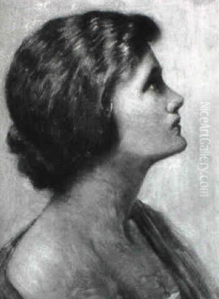 Profile Of A Young Woman - view 1