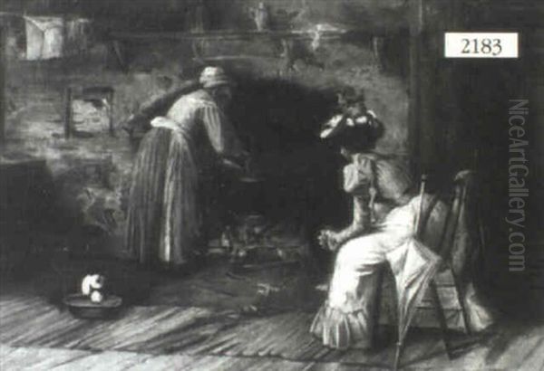 Tending The Fire - view 1