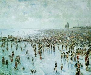 A Summer Afternoon At Coney Island by Harry Herman Roseland
