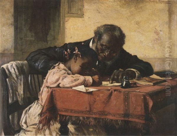 The Writing Lesson - view 1