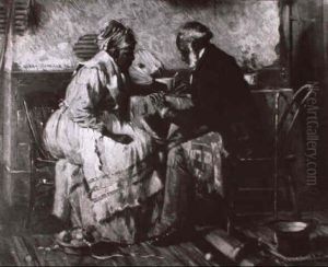 A Game Of Checkers by Harry Herman Roseland