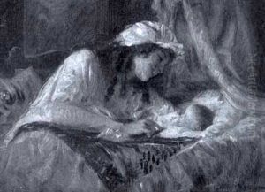 Happy Mother And Baby by Harry Herman Roseland