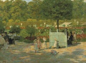 Parterre De Latone A Versailles by Reitz Sigisbert Chretien Bosch