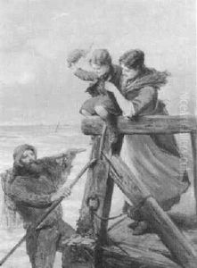 Fiskerens Afsked Ved Molen