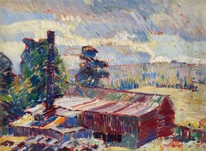 Barn In A Landscape