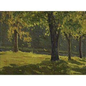 Untitled (autumn Landscape) by Charles Rosen