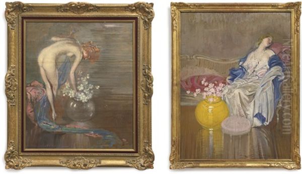 Les Femmes: Three Paintings - view 1