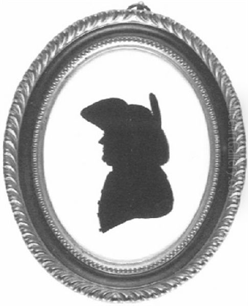 A Fine Profile Of A Gentleman, Facing To The Left In Coat - view 1