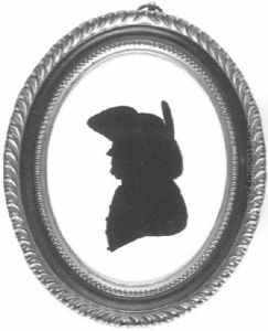 A Fine Profile Of A Gentleman, Facing To The Left In Coat