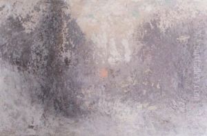 Vintermotiv Med Sol by Edvard Rosenberg