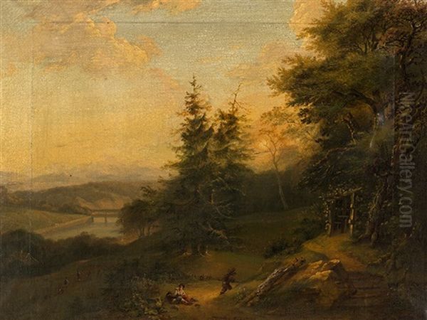 Resting Foresters - view 1