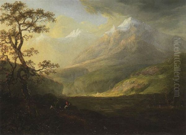 Weites Gebirgstal (in Der Schweiz?) - view 1