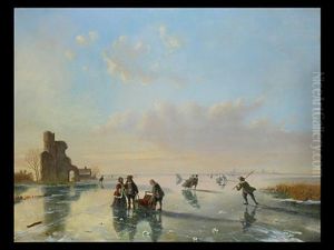 Eisvergnugen Vor Der Stadt by Nicolas Rosenboom