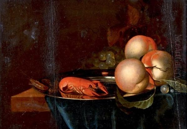 Nature Morte De Fruits Et Crustaces - view 1