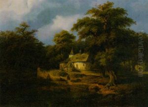 Alte Kapelle Auf Einer Waldlichtung