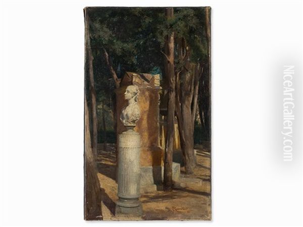 Forest Clearing With Cenotaphs - view 1