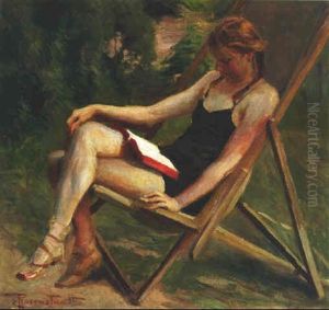 Sommertag Im Garten by Christian Emil Rosenstand