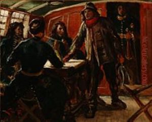 The Danish-norwegian Naval Hero 'tordenskjold' Disguised As A Fisherman To Trick The Swedes