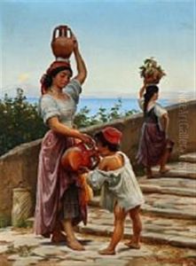A Water Carrier From Capri
