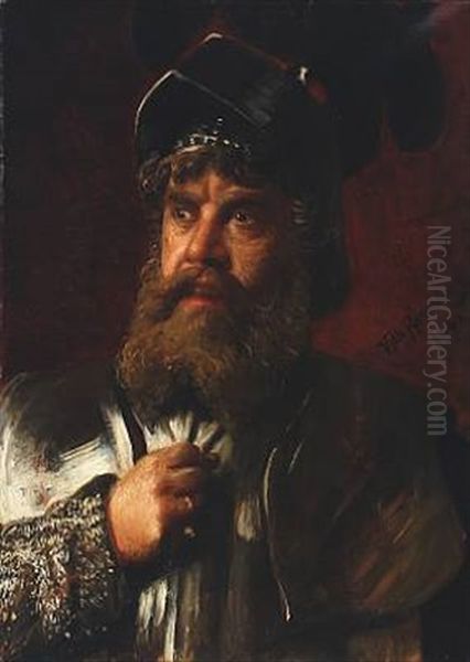 A Man In A Historical Costume - view 1