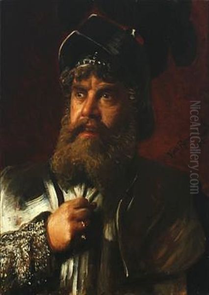 Portrait Of Man In Armor - view 1
