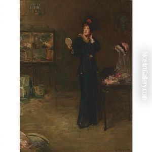 Millinery (in Seal And Sable) by Albert Rosenthal