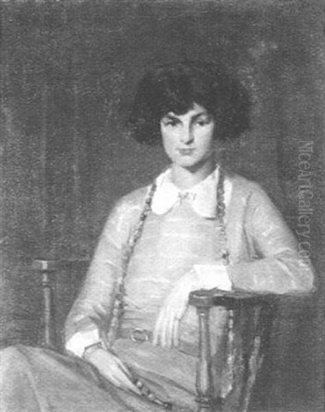 Portrait Of A Seated Woman - view 1