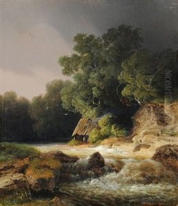Wildbach Im Sturm
