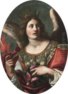 Allegorie Der Gerechtigkeit; Allegorie Des Uberflusses (+ Another; Pair)
