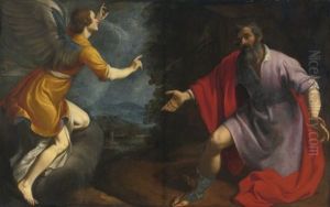 The Vision Of The Centurion Cornelius by Zanobi Rosi