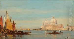 Blick Auf Santa Maria Della Salute, Venedig