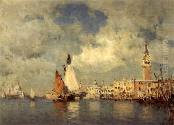Grand Canal A Venise, La Salute - view 1